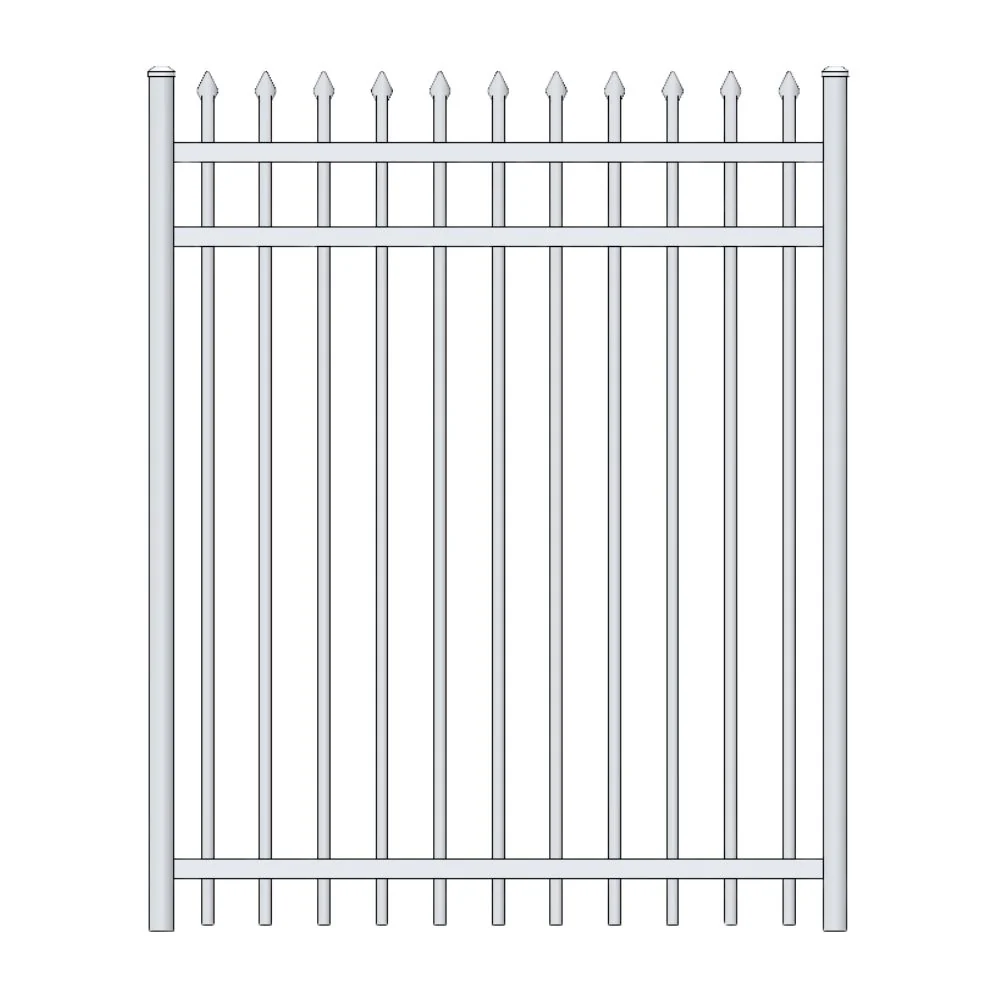 Residential Walk Gate 4’ H x 3’ W Aluminum Maine Style - iDeal (White)