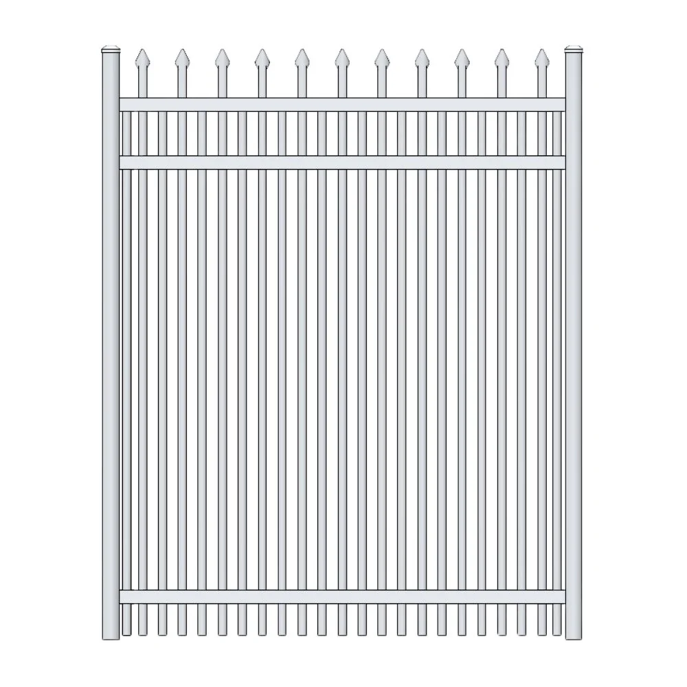 Residential Walk Gate 4’ H x 4’ W Aluminum Maine Style - iDeal (White) - Image 4
