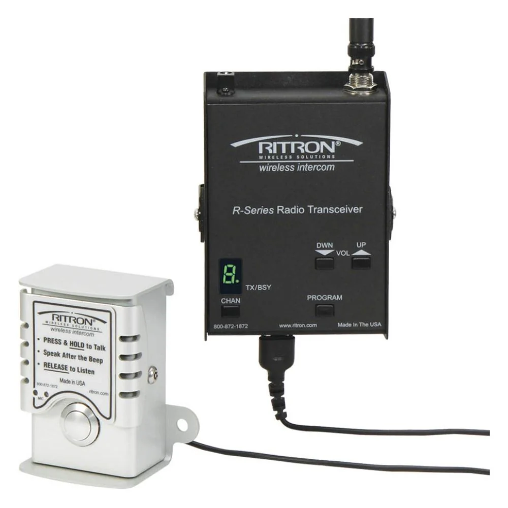 Ritron DoorCom Wireless Intercom System (VHF MURS, License-Free, 2 Watts, 5 Frequencies) | RIT-RDC-147M