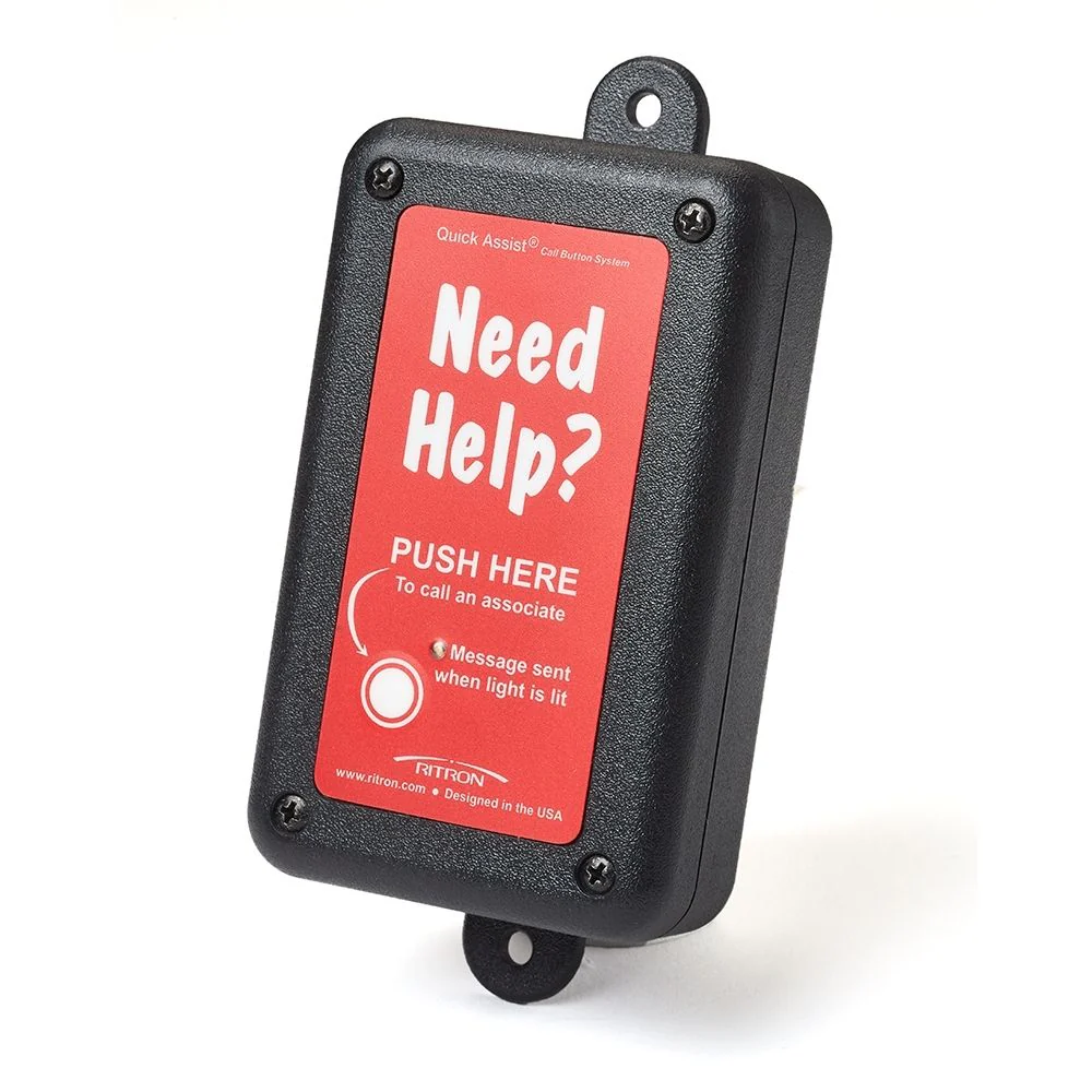 Ritron Wireless Call Button Transmitter | RIT-RQA-1B