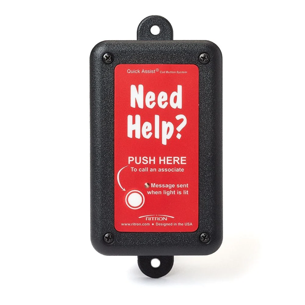 Ritron Wireless Call Button Transmitter | RIT-RQA-1B - Image 3