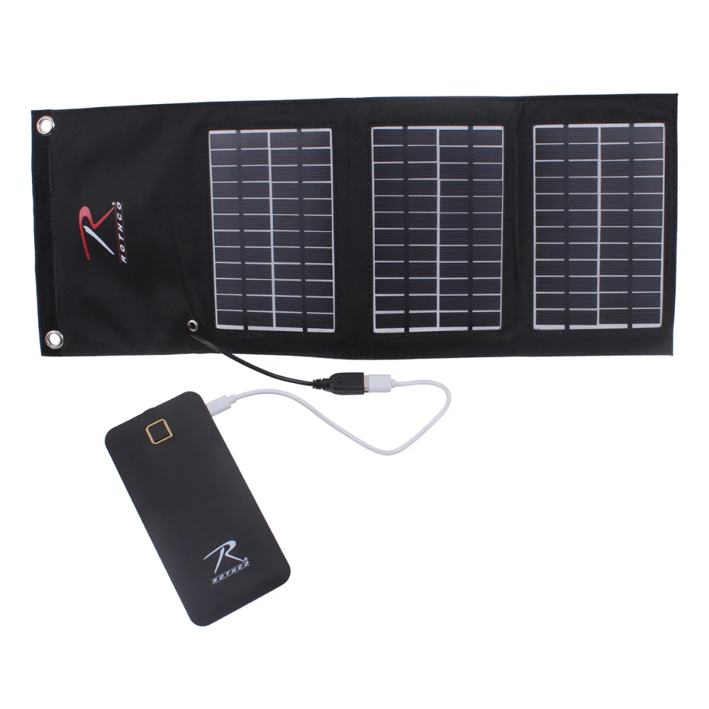 Rothco MOLLE Solar Panel With Power Bank | RCO-613902021174 - Image 2