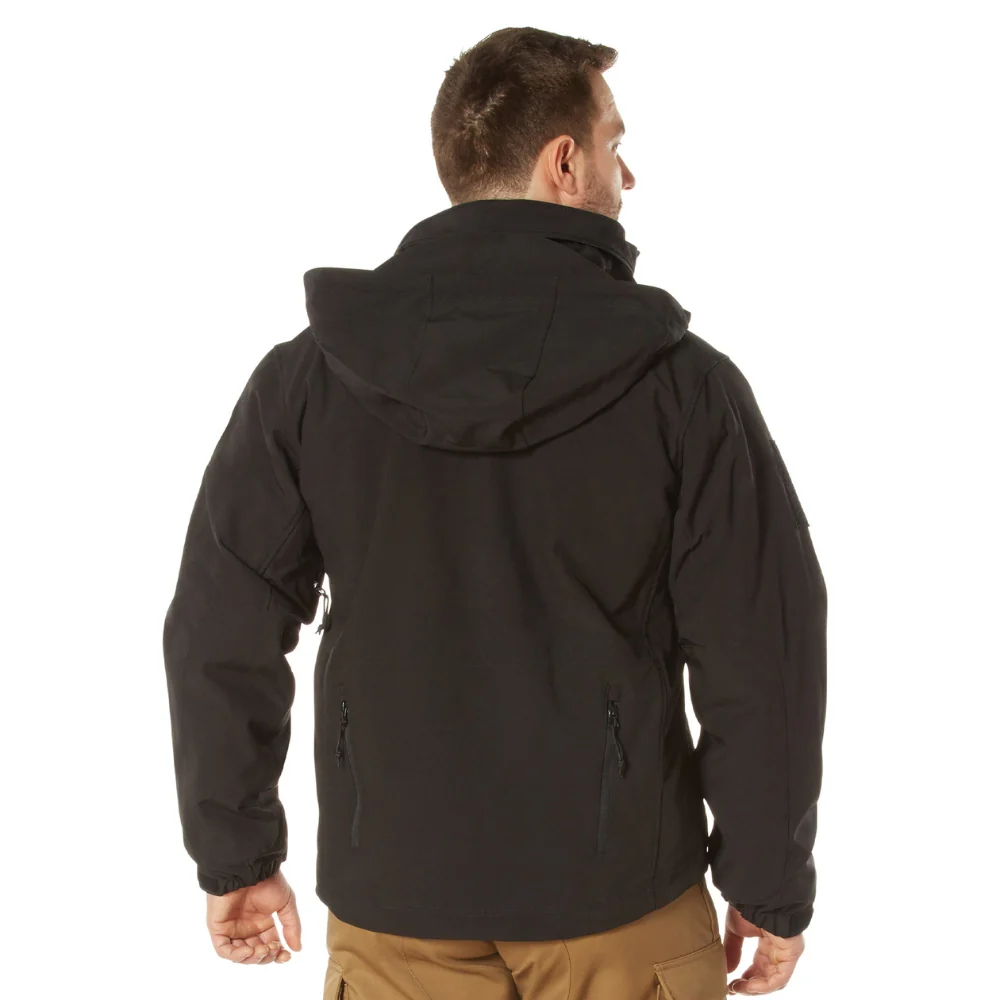 Rothco 3-in-1 Spec Ops Soft Shell Jacket (Black) - Image 6