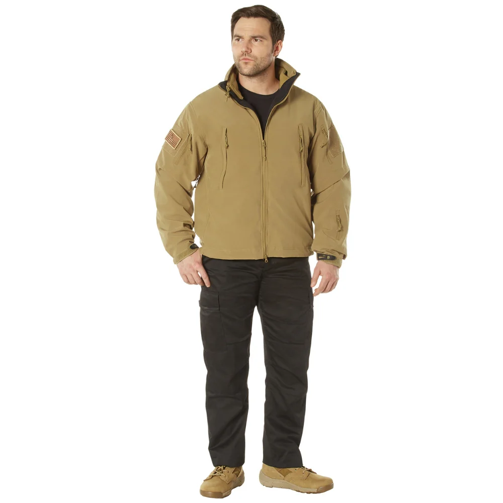 Rothco 3-in-1 Spec Ops Soft Shell Jacket (Coyote Brown) - Image 7