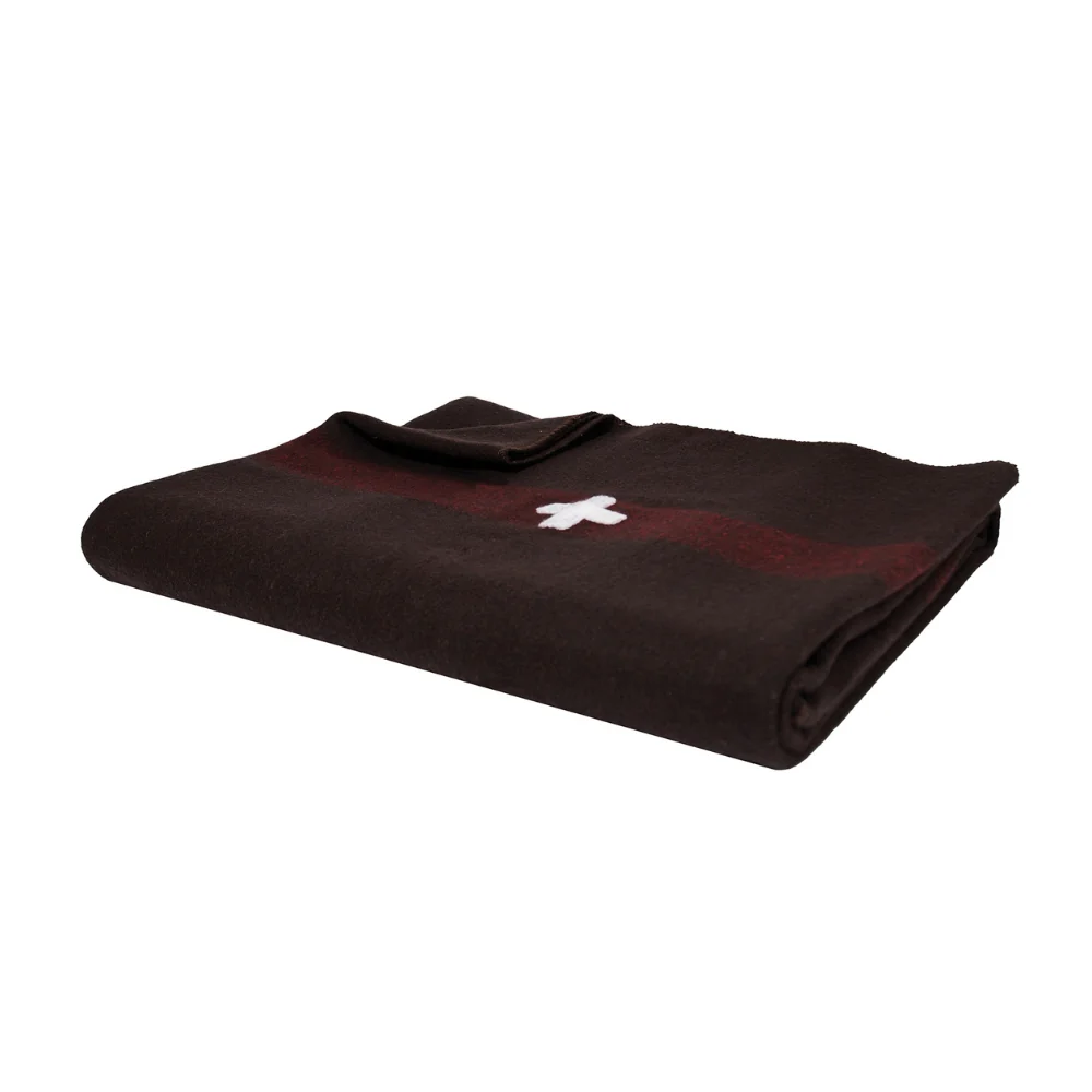 Rothco Swiss Army Wool Blanket With Cross | RCO-613902005501 - Image 3