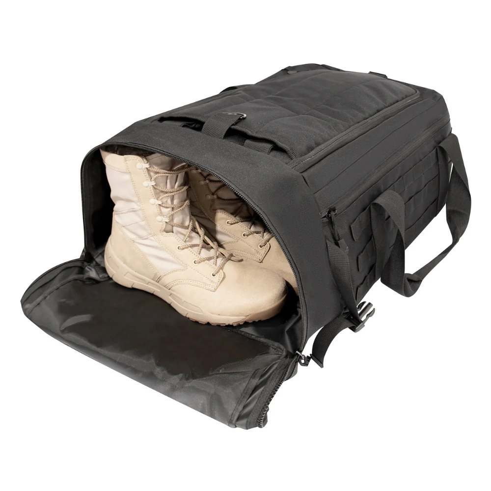 Rothco Tactical Defender Duffle Bag - Black | RCO-613902007567 - Image 12