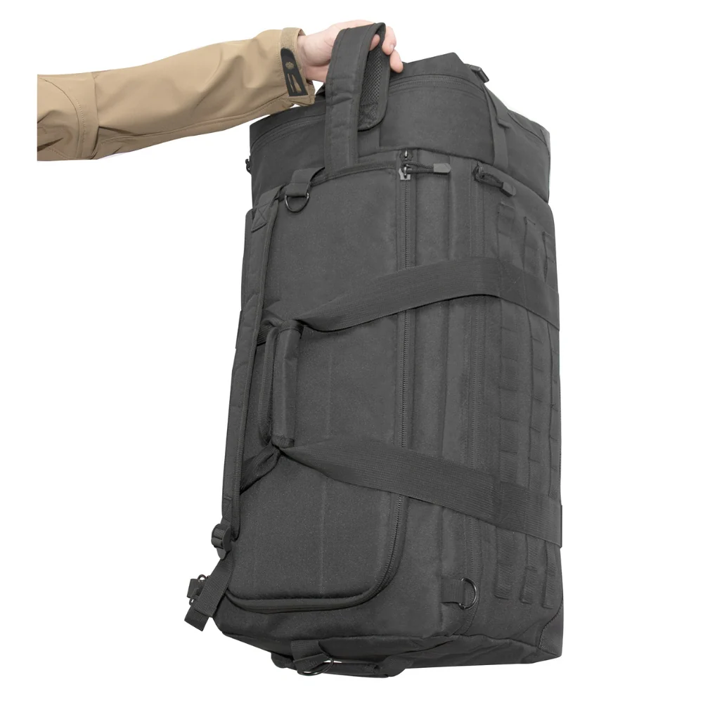 Rothco Tactical Defender Duffle Bag - Black | RCO-613902007567 - Image 9