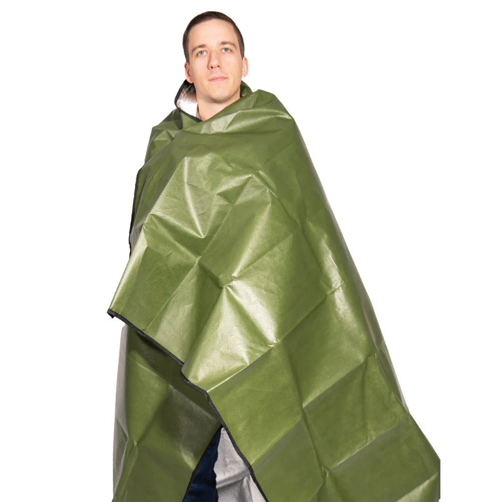 Rothco Heavy Duty Survival Blanket - Olive Drab | RCO-613902015357 - Image 4