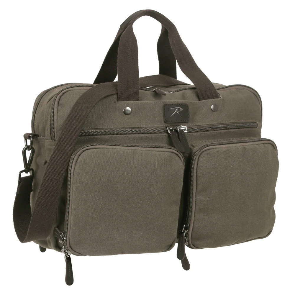 Rothco Canvas Briefcase Backpack | RCO-613902027831