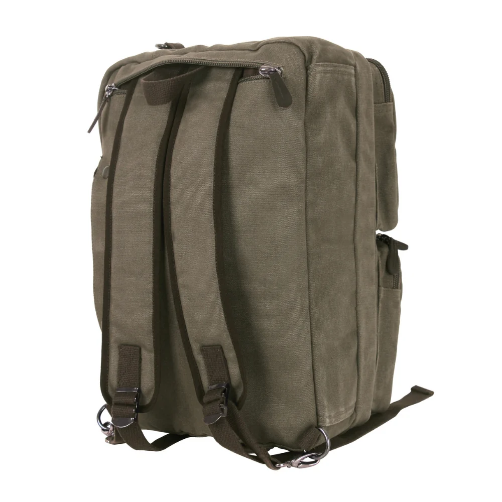 Rothco Canvas Briefcase Backpack | RCO-613902027831 - Image 3