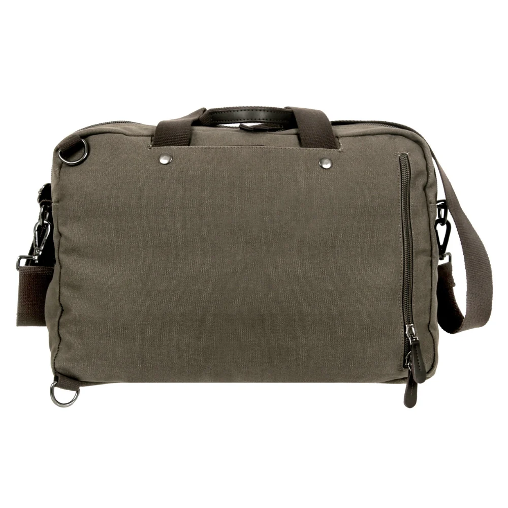 Rothco Canvas Briefcase Backpack | RCO-613902027831 - Image 4
