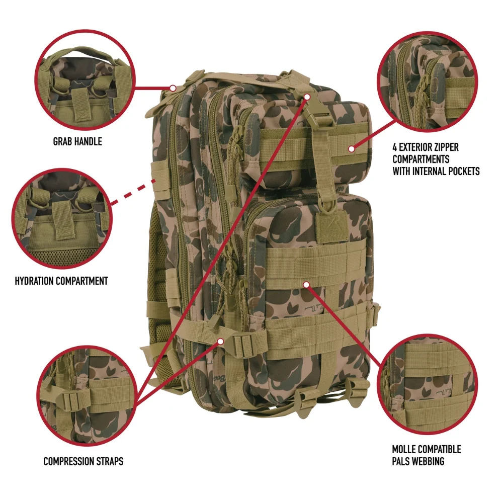 Rothco X Bear Archery Fred Bear Camo Medium Transport Pack | RCO-613902036123 - Image 5