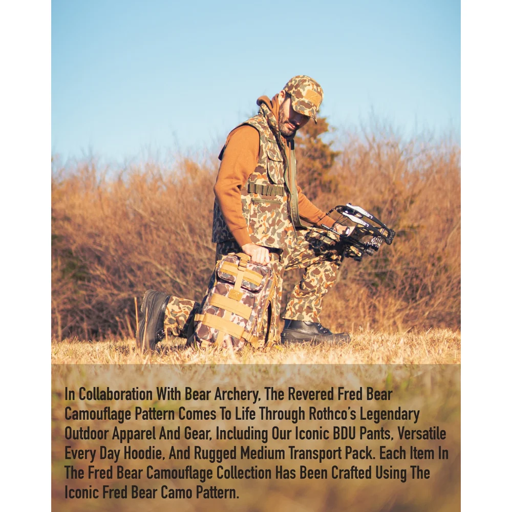 Rothco X Bear Archery Fred Bear Camo Concealed Carry Advanced Tactical Bag | RCO-613902036147 - Image 7