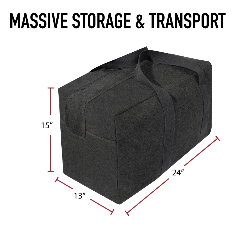 Rothco Canvas Parachute Cargo Bag (Work Brown) | RCO-613902038981 - Image 11