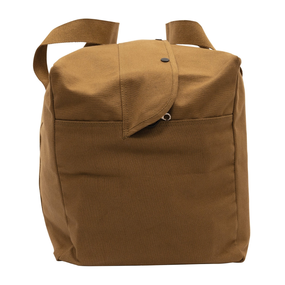Rothco Canvas Parachute Cargo Bag (Work Brown) | RCO-613902038981 - Image 3