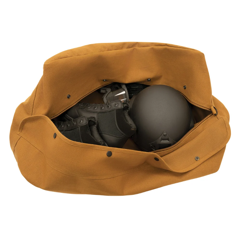 Rothco Canvas Parachute Cargo Bag (Work Brown) | RCO-613902038981 - Image 7
