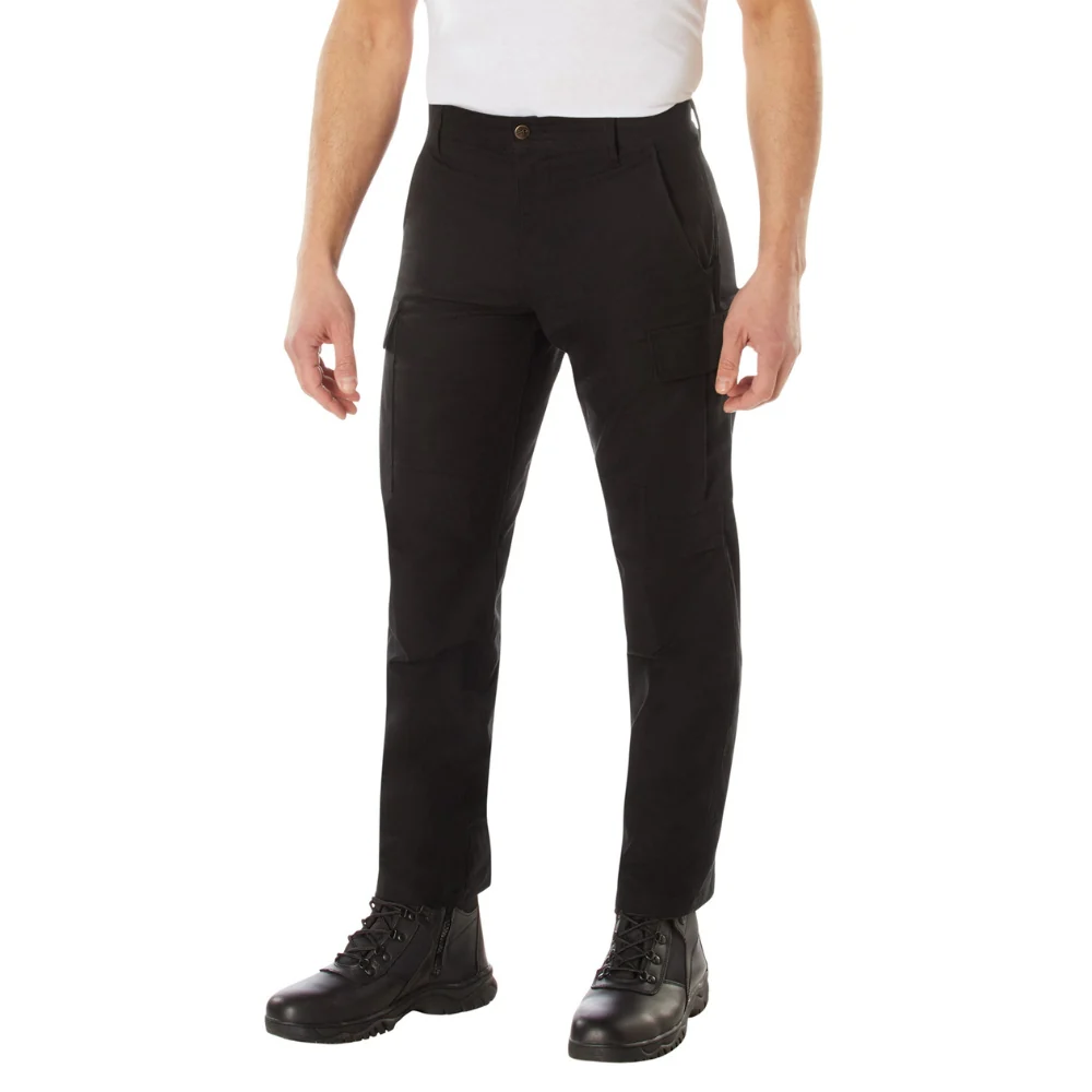 Rothco Active Flex Canvas Work Pant (Black) - Image 2