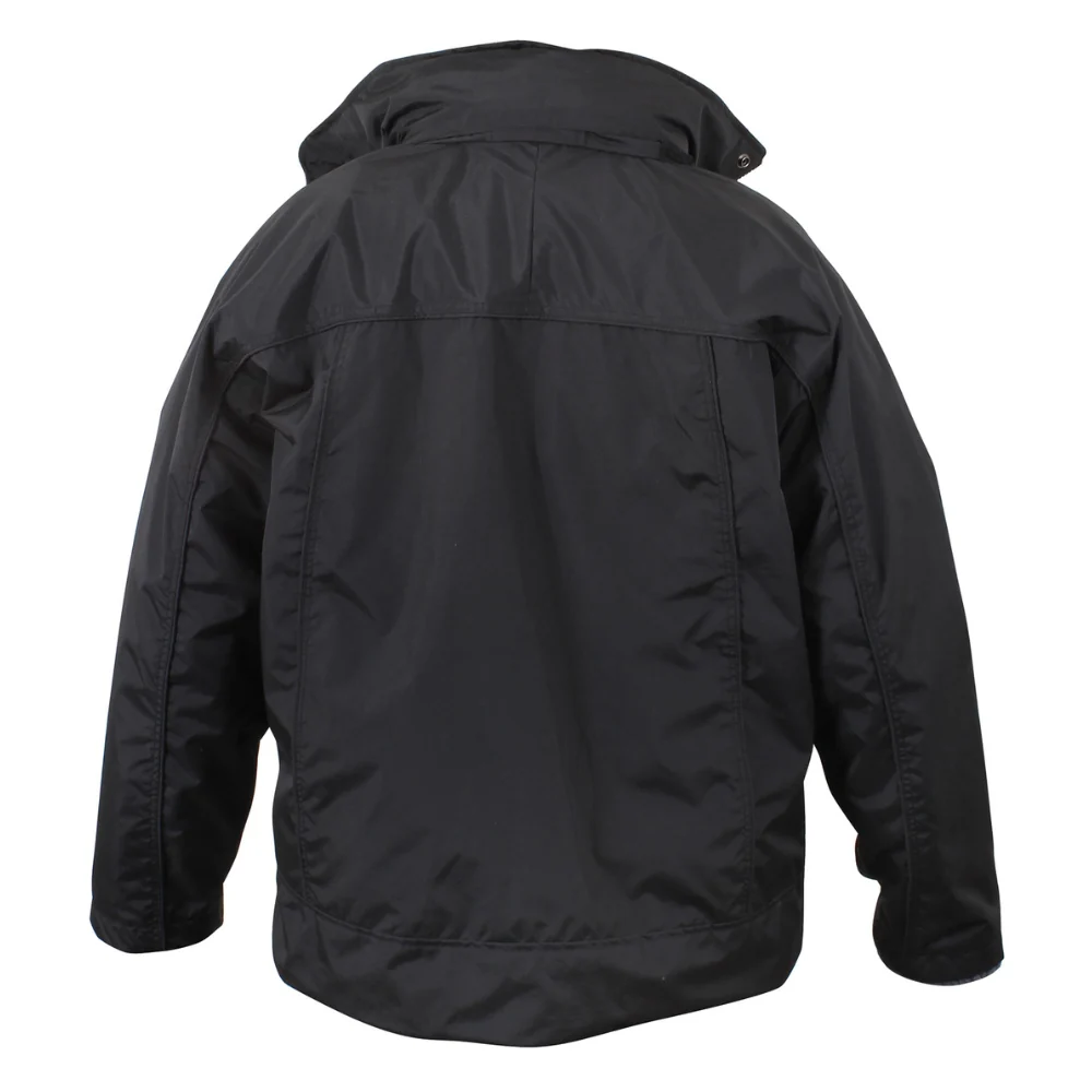 Rothco All Weather 3-In-1 Jacket (Black) - Image 4