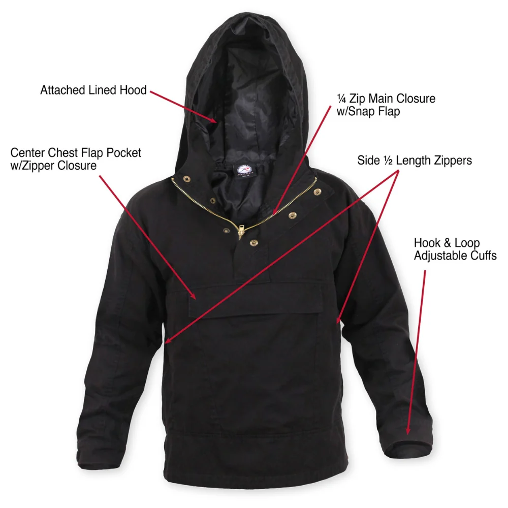 Rothco Anorak Parka (Woodland Camo) - Image 3
