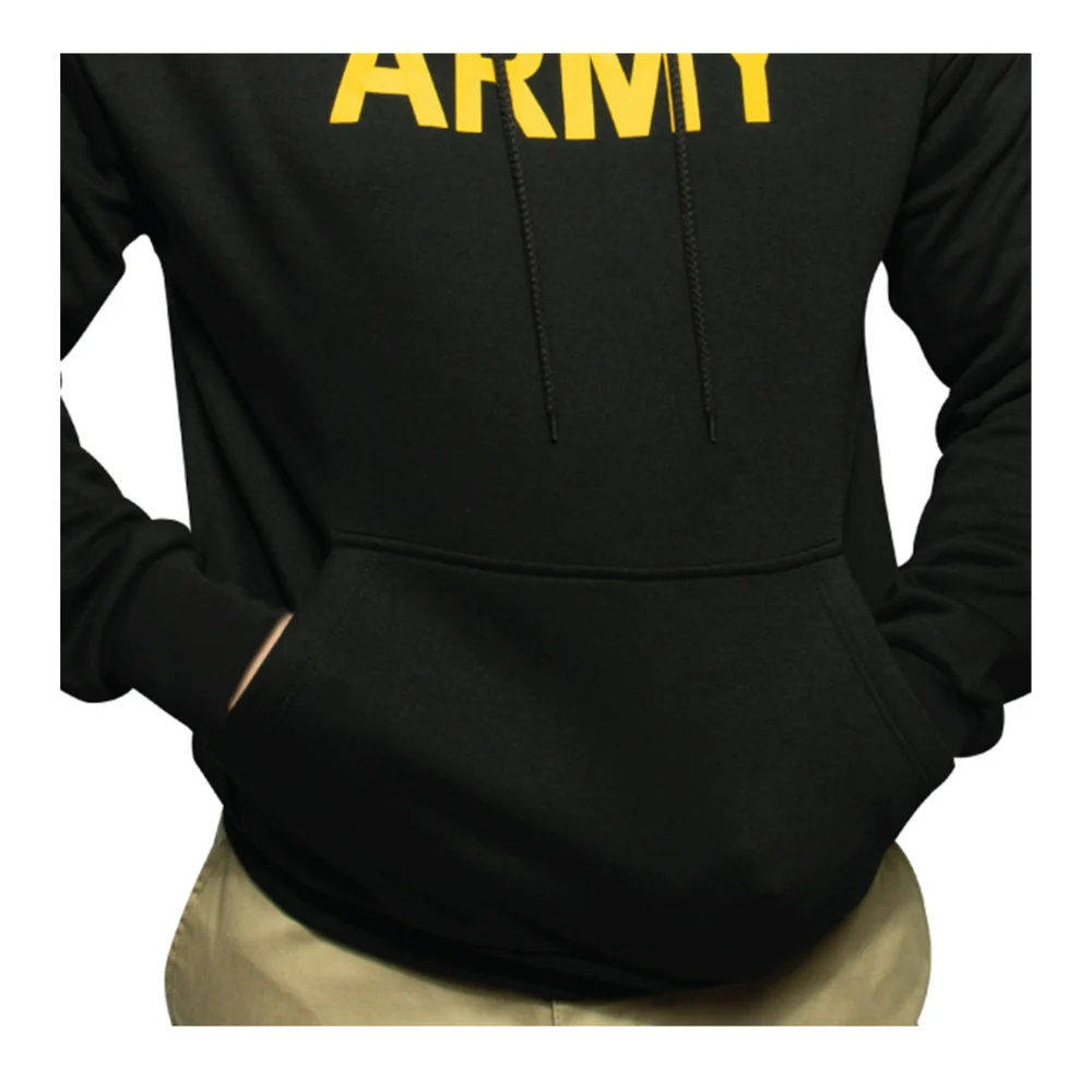 Rothco Army Printed Pullover Hoodie - Black - Image 7