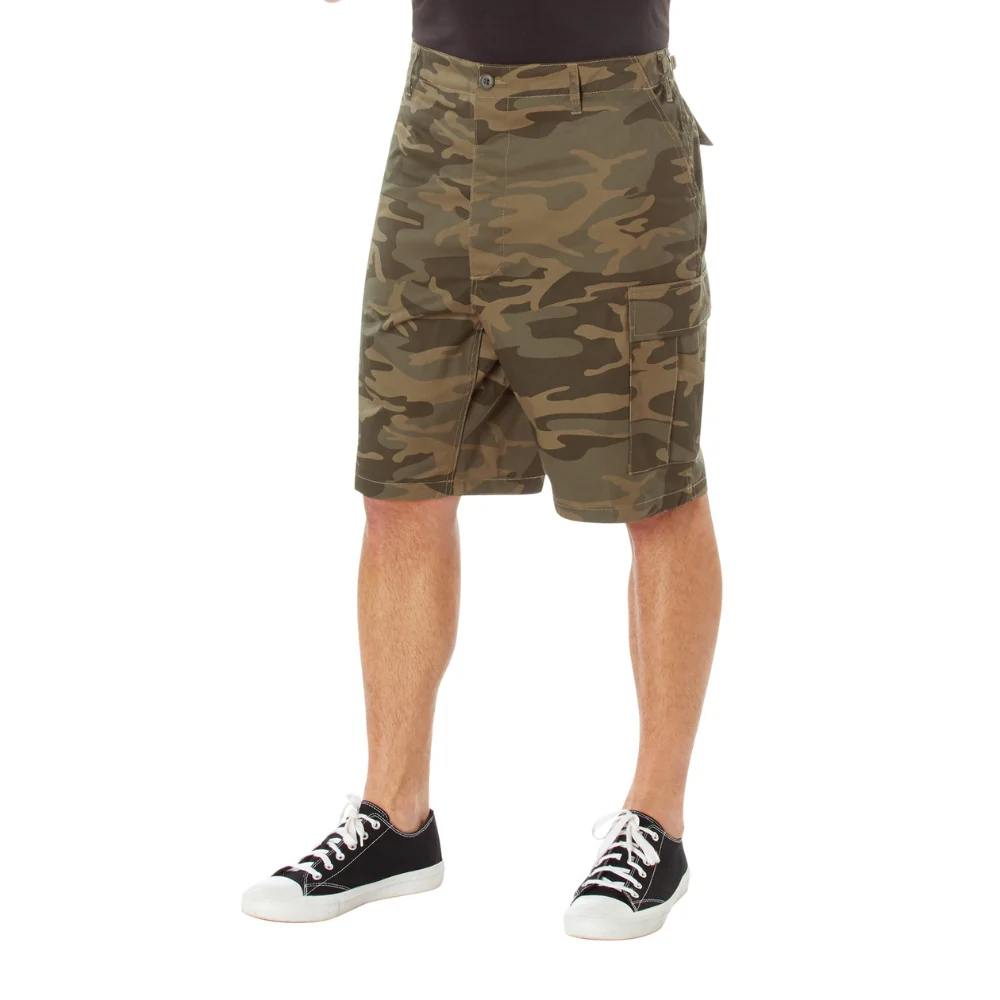 Rothco Camo BDU Shorts (Coyote Camo) - Image 2