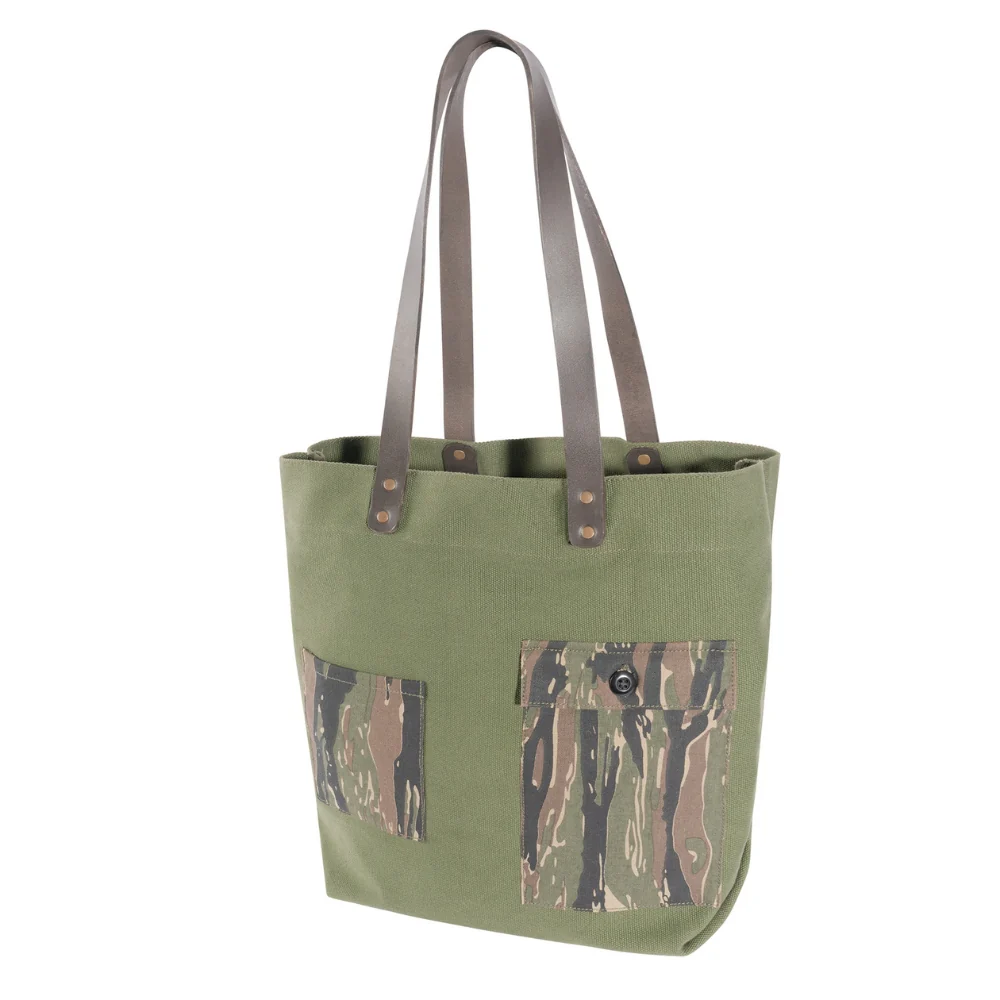 Rothco Camo Canvas Tote Bag - Image 4