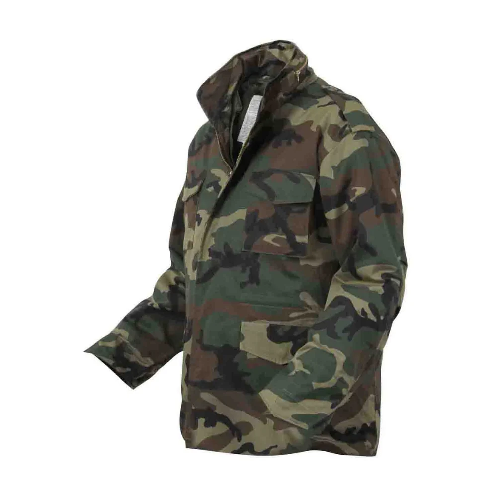Rothco Camo M-65 Field Jacket (Woodland Camo) - Image 3