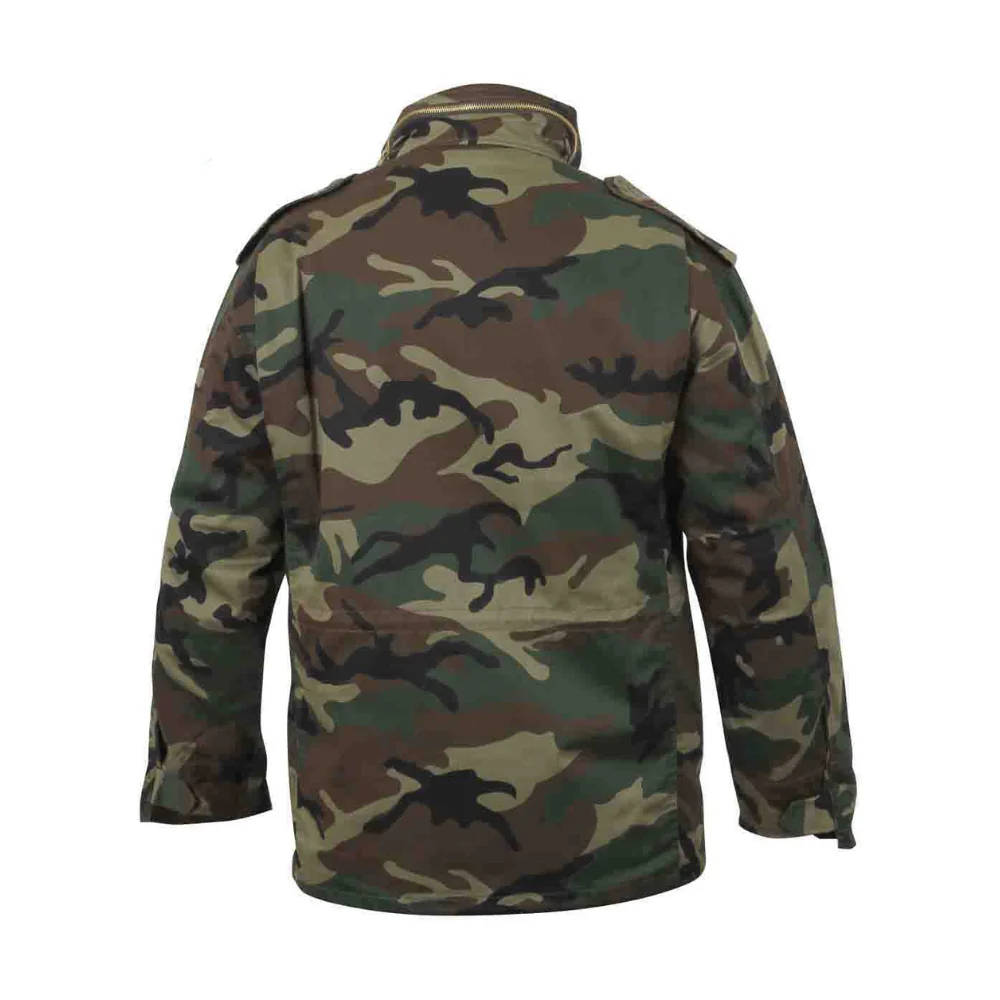 Rothco Camo M-65 Field Jacket (Woodland Camo) - Image 4
