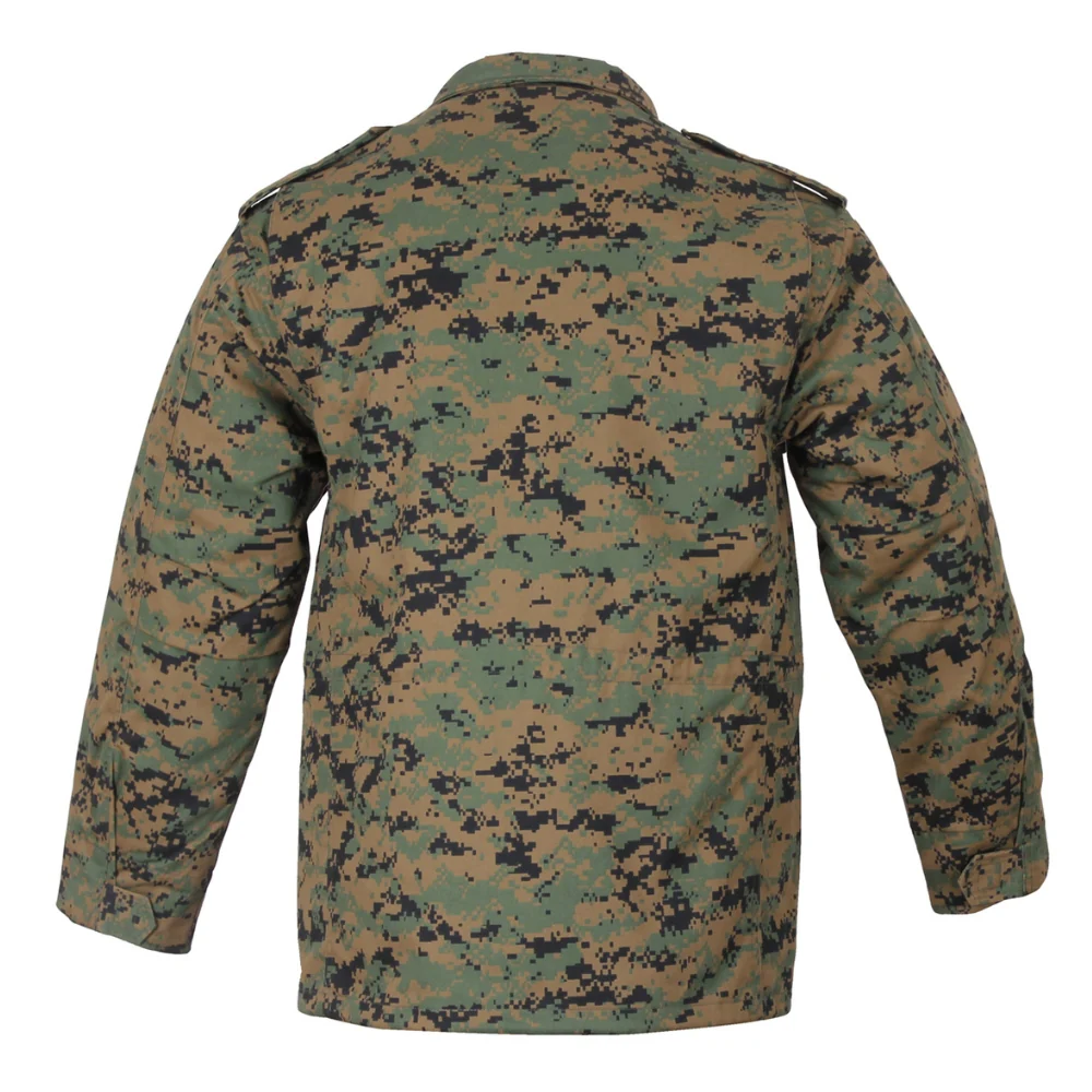 Rothco Camo M-65 Field Jacket (Woodland Digital Camo) - Image 2