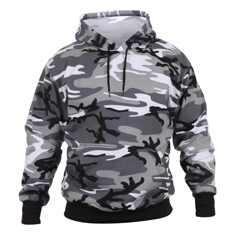 Rothco Camo Pullover Hooded Sweatshirt (City Camo)