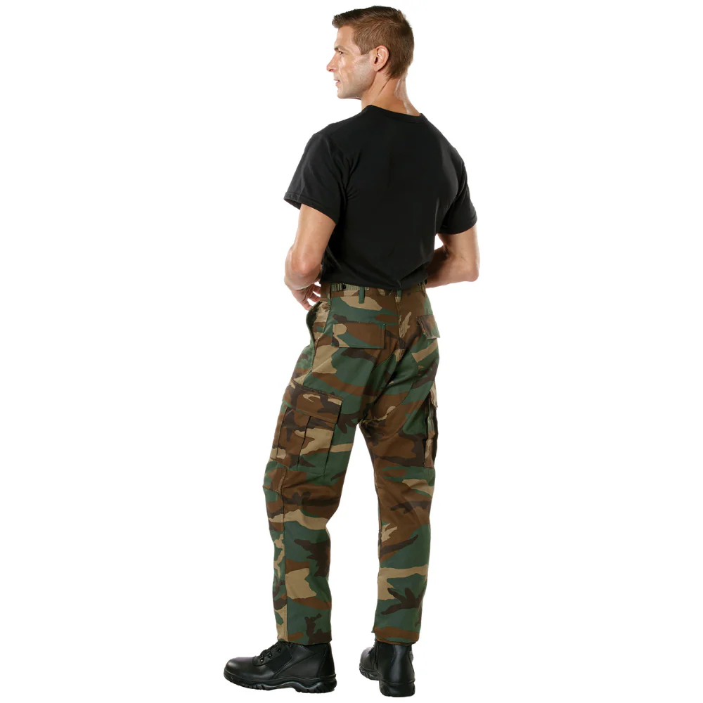 Rothco Camo Tactical BDU Pants (Woodland Camo) - Image 6