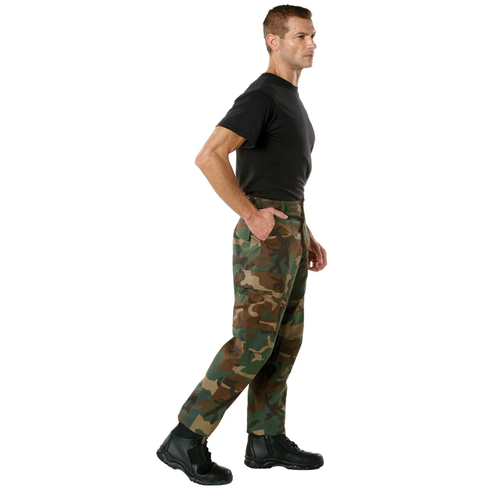 Rothco Camo Tactical BDU Pants (Woodland Camo) - Image 7