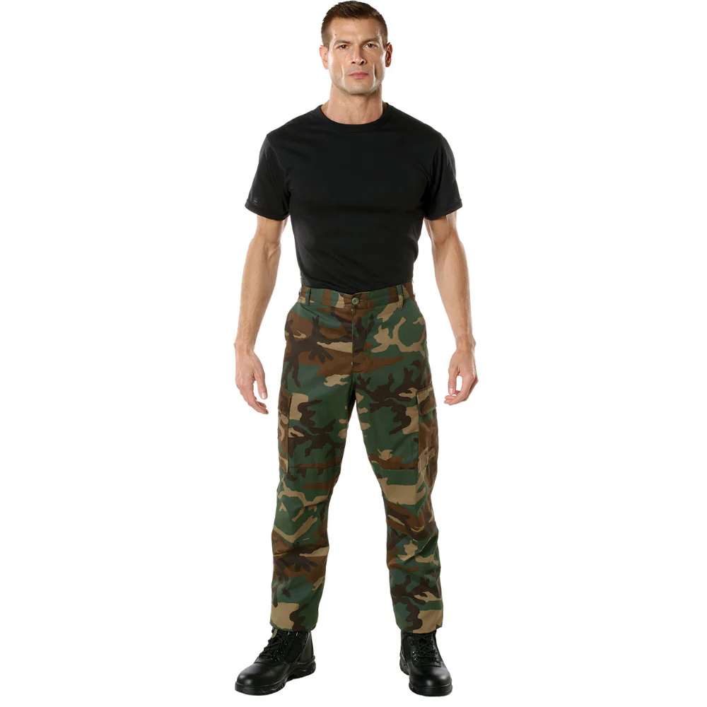 Rothco Camo Tactical BDU Pants (Woodland Camo) - Image 8