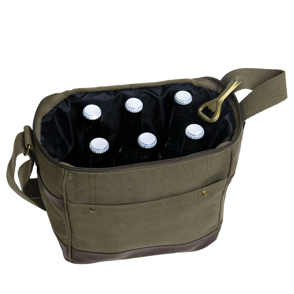 Rothco Canvas Insulated Cooler Bag - Image 3