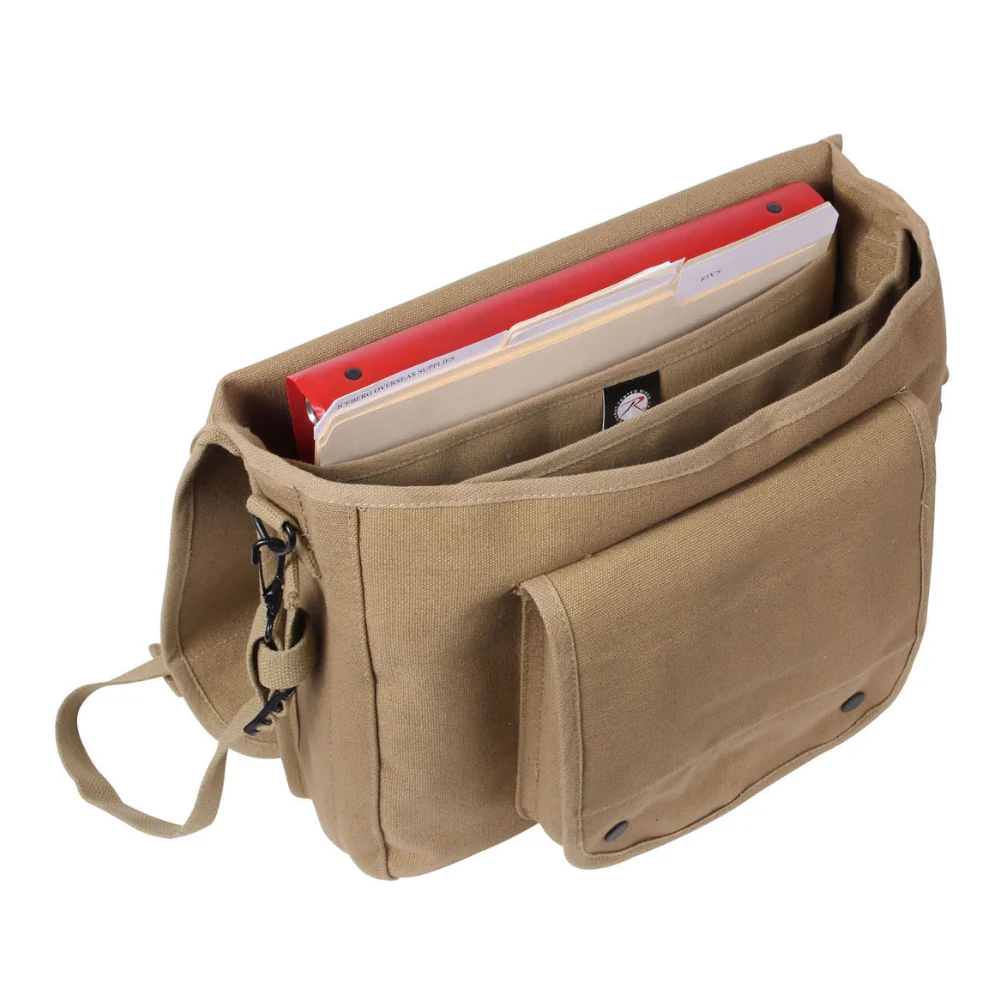 Rothco Canvas Israeli Paratrooper Bag - Image 4