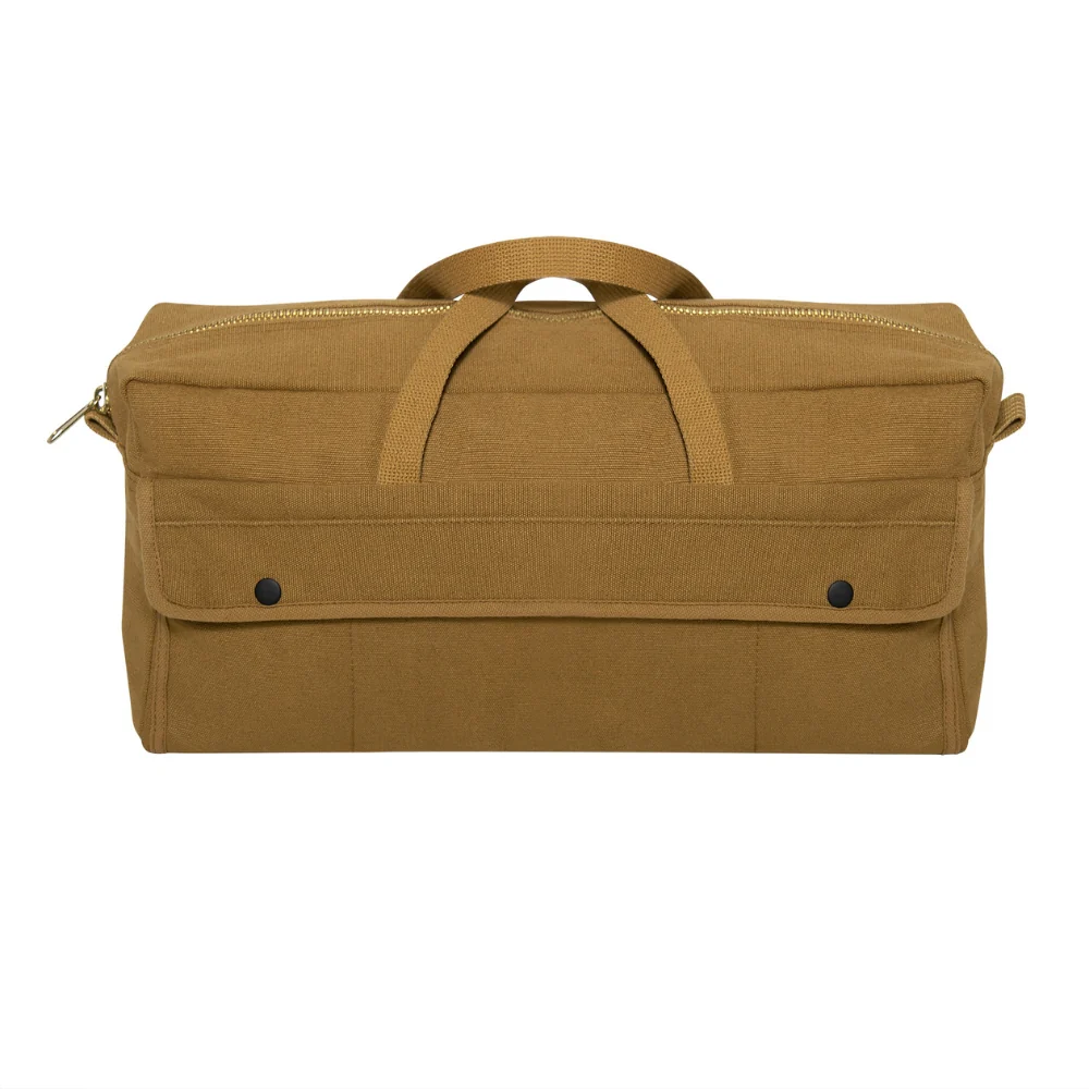 Rothco Canvas Jumbo Tool Bag With Brass Zipper - Image 7