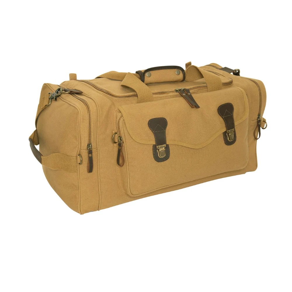 Rothco Canvas Long Weekend Bag - Image 6