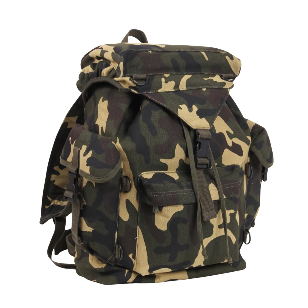 Rothco Canvas Outdoorsman Rucksack | RCO-613902230637 - Image 3