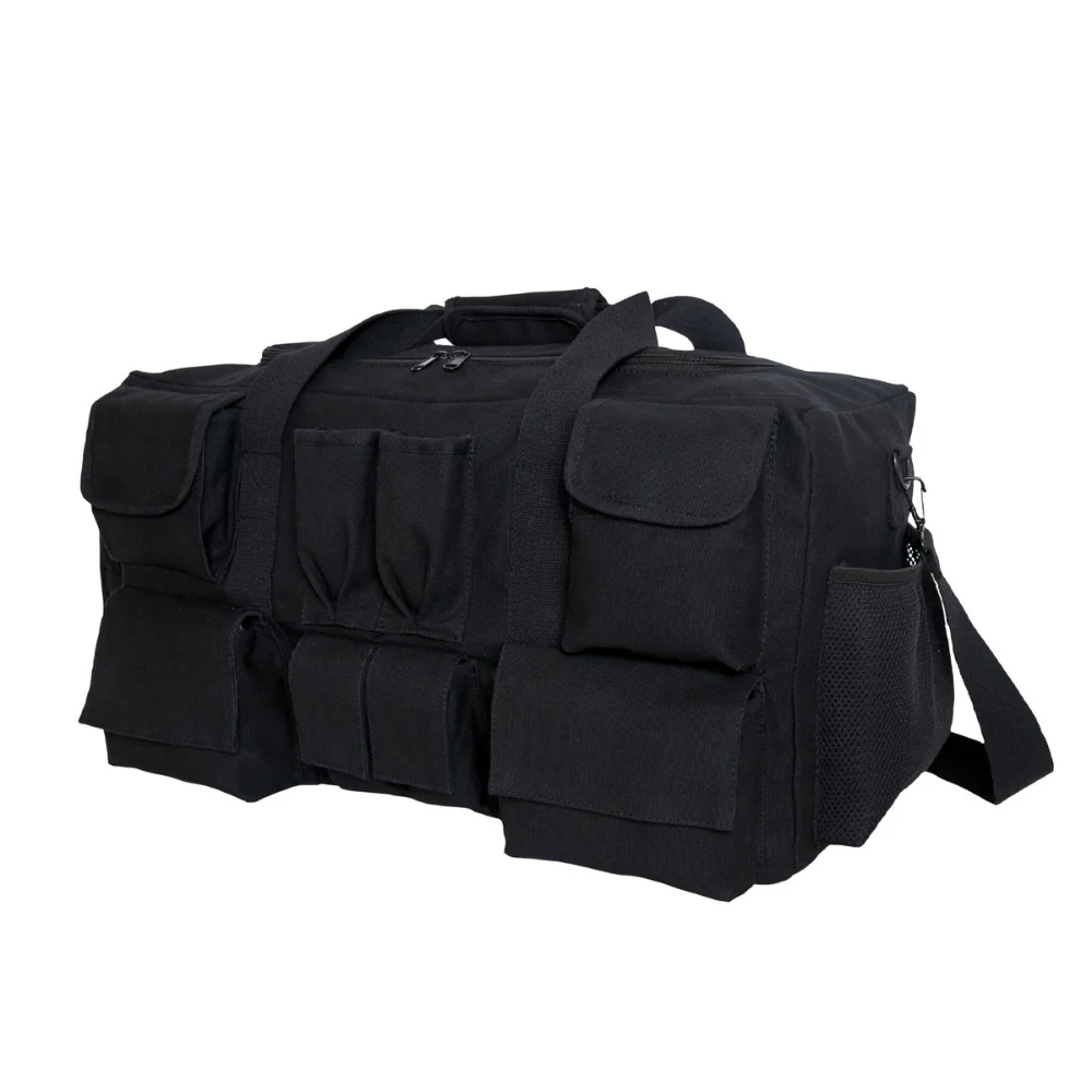 Rothco Canvas Pocketed Military Gear Bag | RCO-613902248304 - Image 2