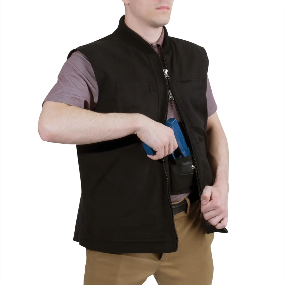 Rothco Concealed Carry Backwoods Canvas Vest - Image 3