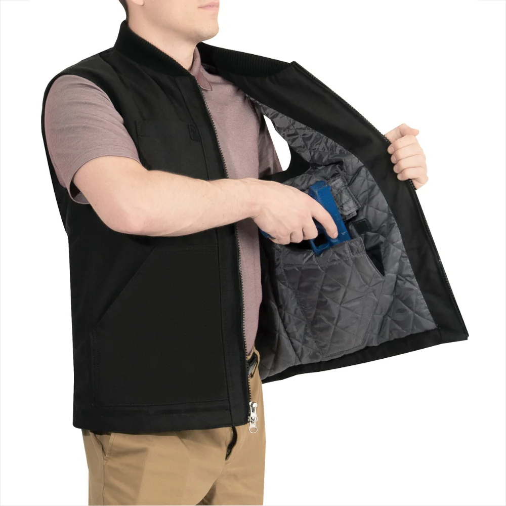 Rothco Concealed Carry Backwoods Canvas Vest - Image 4