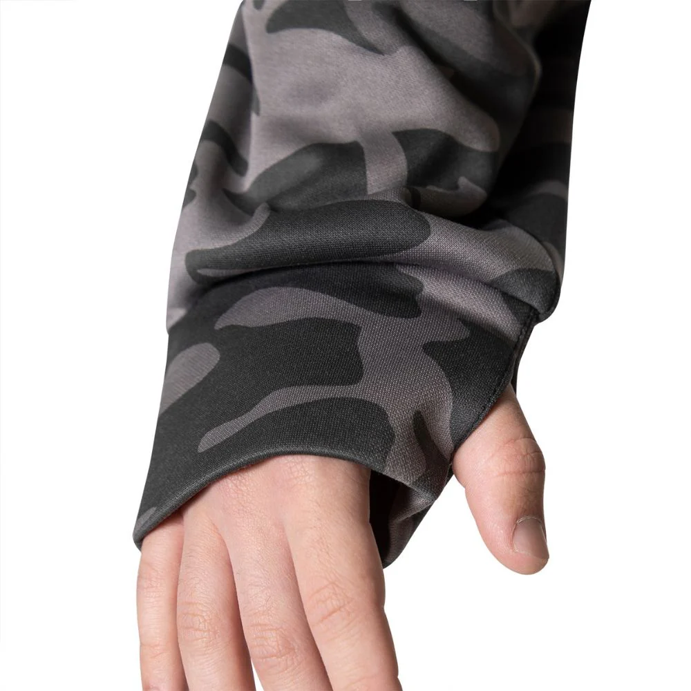 Rothco Concealed Carry Hoodie (Black Camo) - Image 6