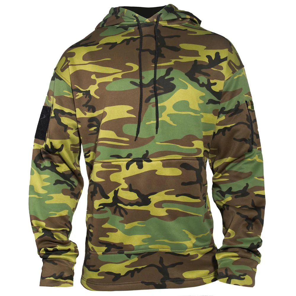 Rothco Concealed Carry Hoodie (Woodland Camo)