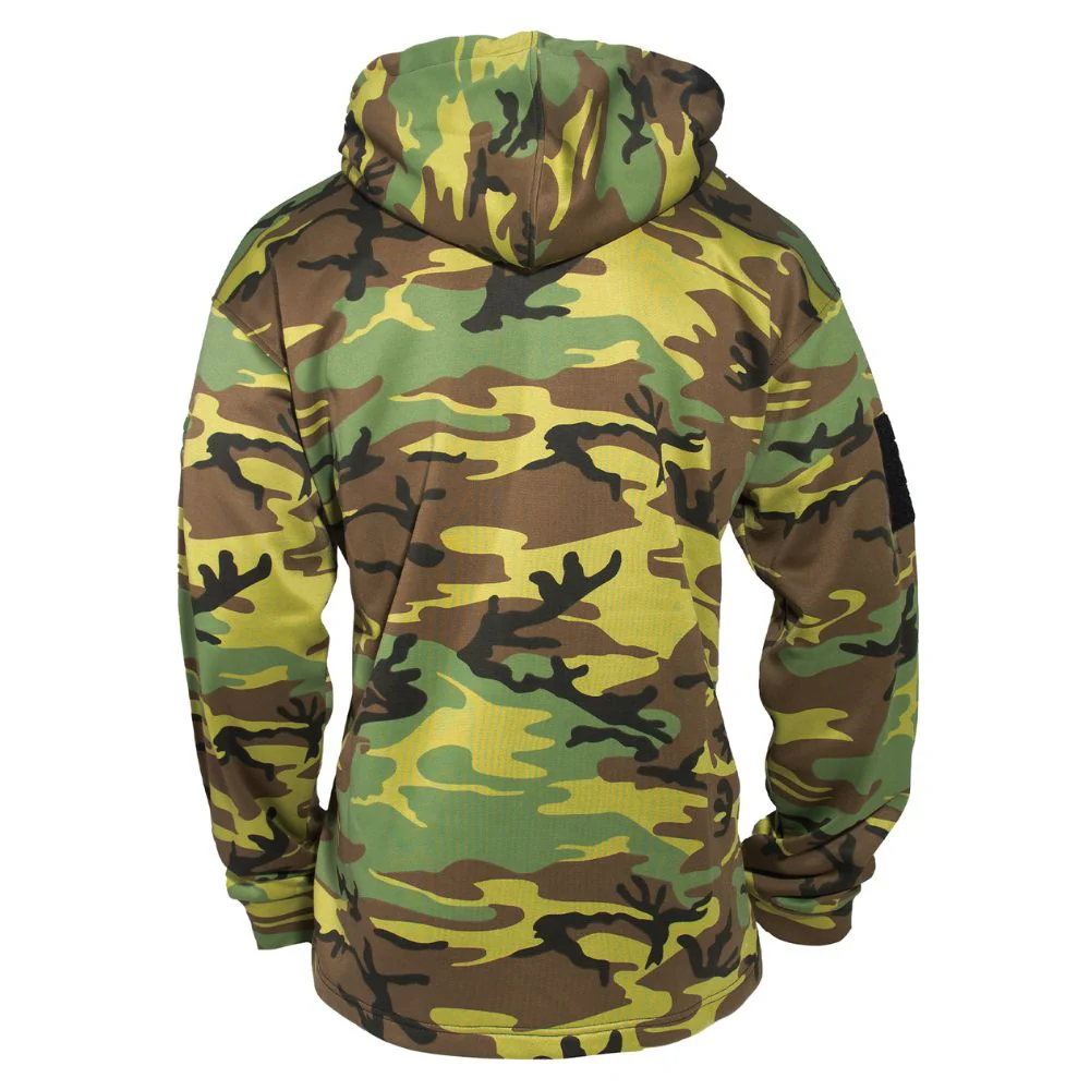 Rothco Concealed Carry Hoodie (Woodland Camo) - Image 3
