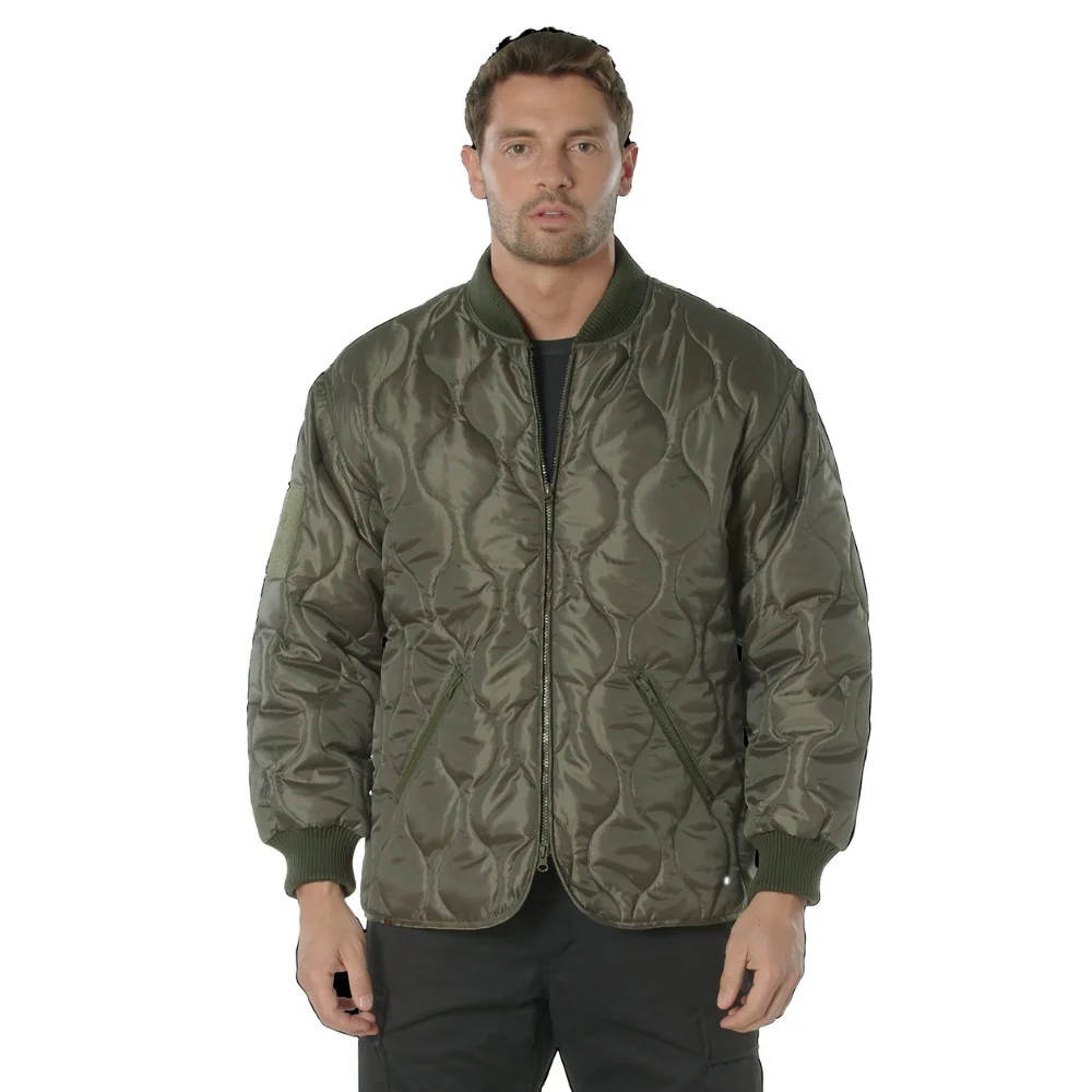 Rothco Concealed Carry Quilted Woobie Jacket (Olive Drab)
