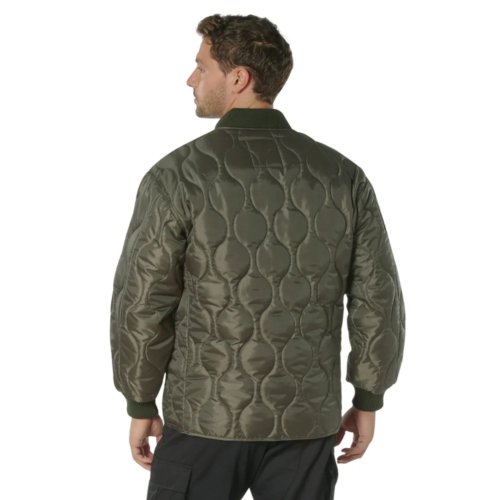 Rothco Concealed Carry Quilted Woobie Jacket (Olive Drab) - Image 4