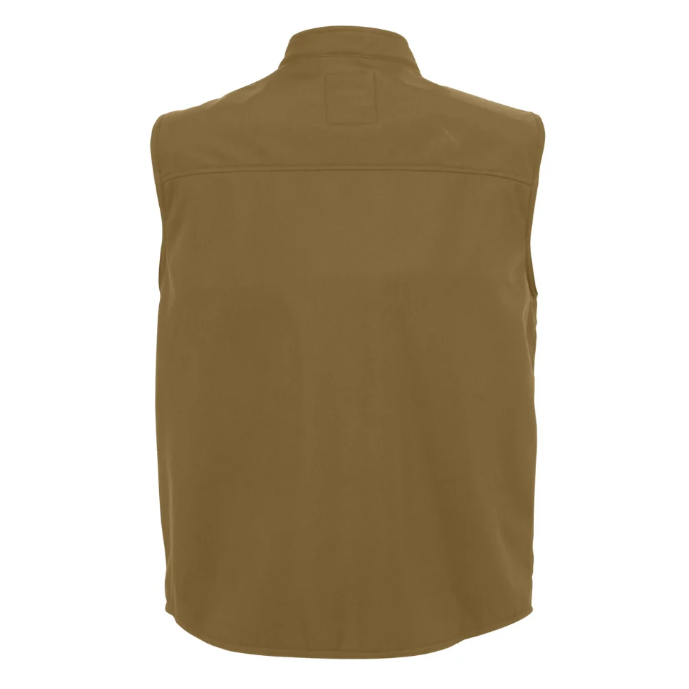 Rothco Concealed Carry Soft Shell Vest (Coyote Brown) - Image 3