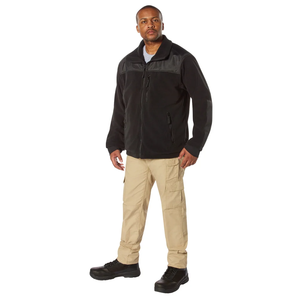 Rothco Concealed Carry Spec Ops Fleece Jacket (Black) - Image 4