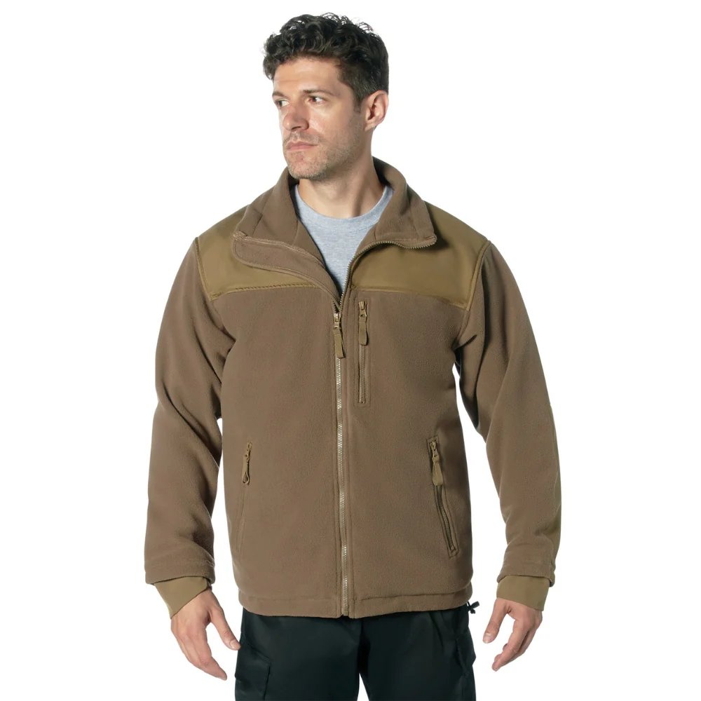 Rothco Concealed Carry Spec Ops Fleece Jacket (Coyote Brown)
