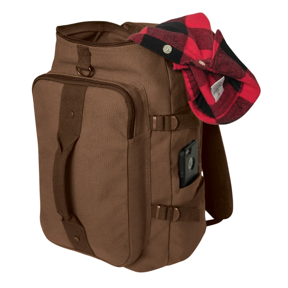 Rothco Convertible Canvas Duffle / Backpack - 19 Inches - Image 16